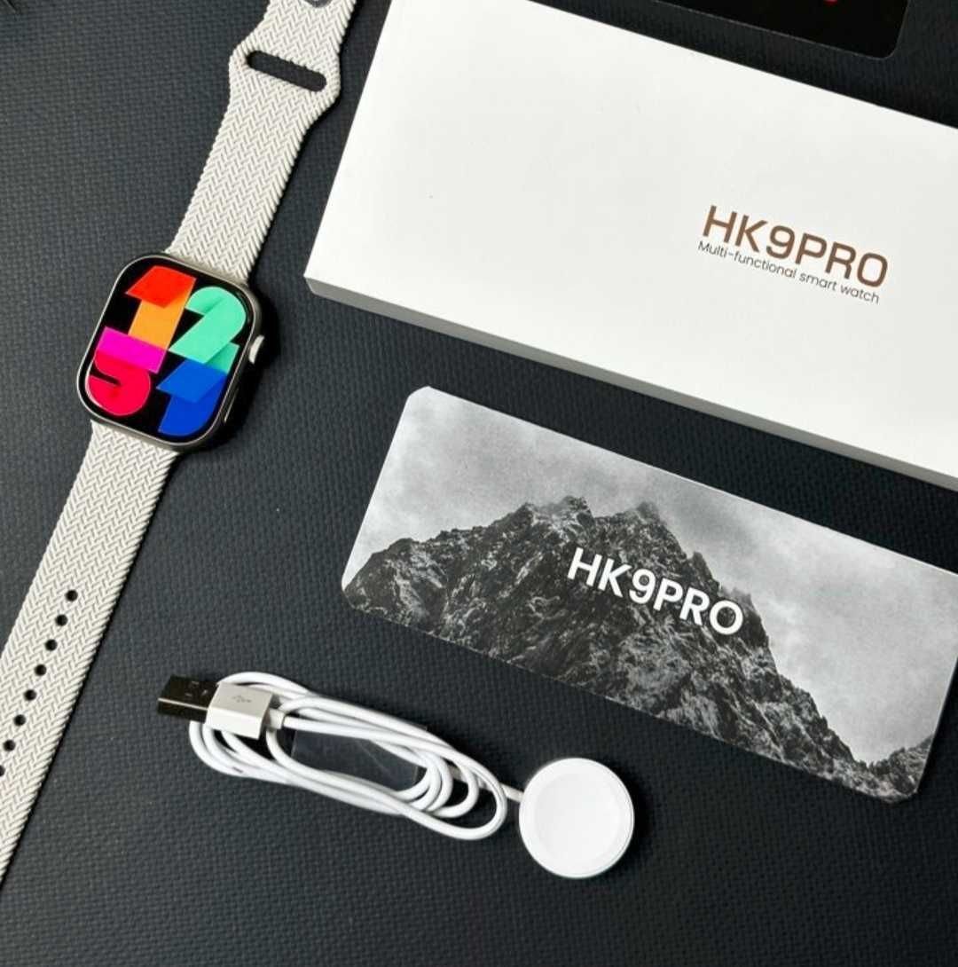 Смарт-годинник Watch 9S AMOLED 45мм (HK Pro+) + ремінець