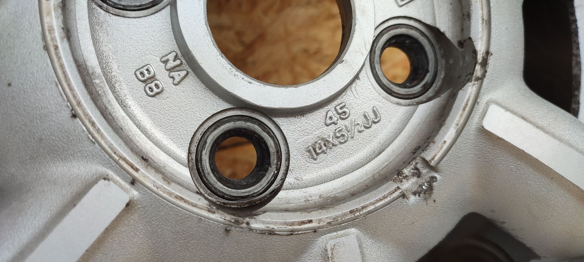 Mazda MX5 felgi aluminiowe 14" 4x100 ET45 oldschool retro