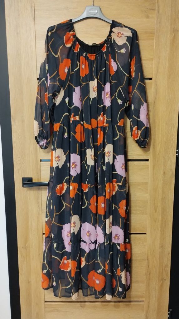 Sukienka maxi uni