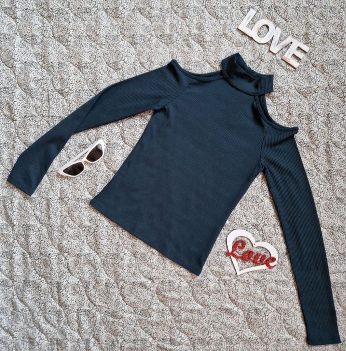 Лонгслів Terranova розмір S водолазка гольф светр реглан