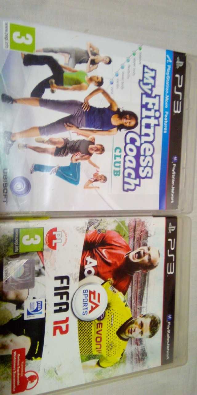 My Fitness Coach Club PS3 + FIFA 12 PS3 komplet 2 gry PS3