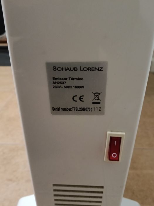 Vendo 2 aquecedores schaub Lorenz