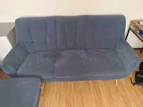 Sofa SCANDI 3-osobowa + fotel + pufa