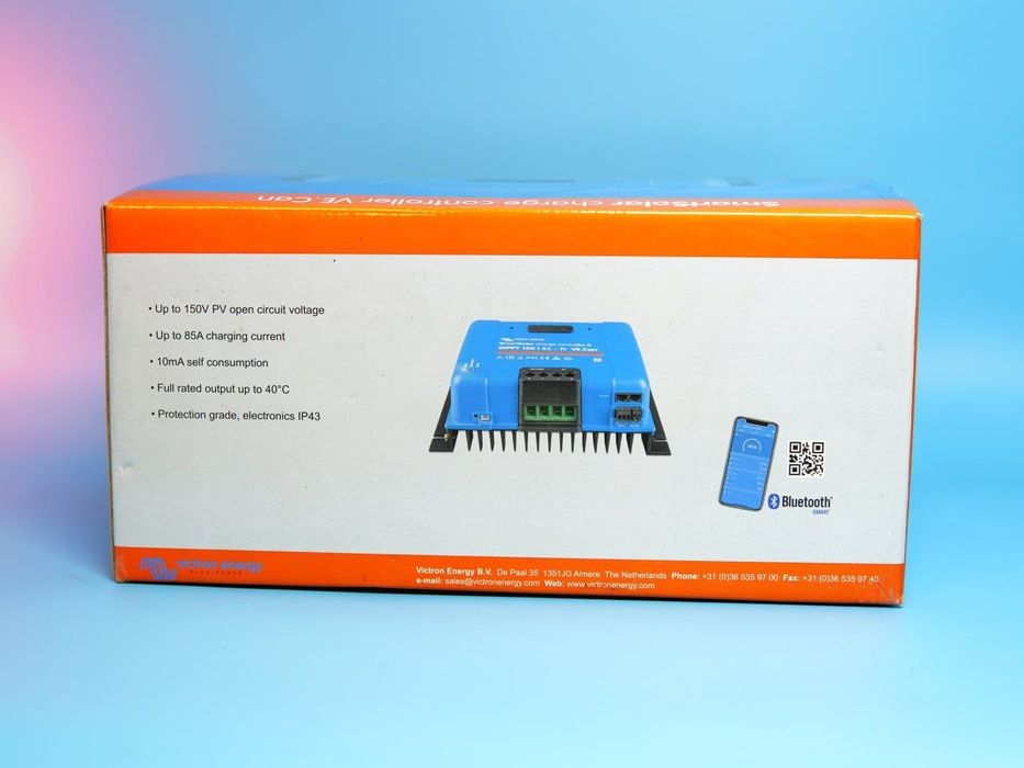 Инвертор-контроллер Victron SmartSolar MPPT 150/85-Tr VE.Can — надёжно
