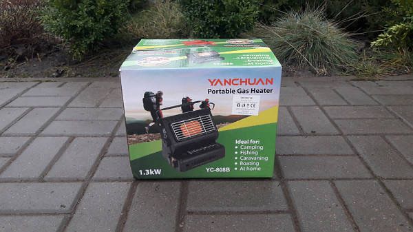 Плита портативна + обігрівач Yanchuan YC808B