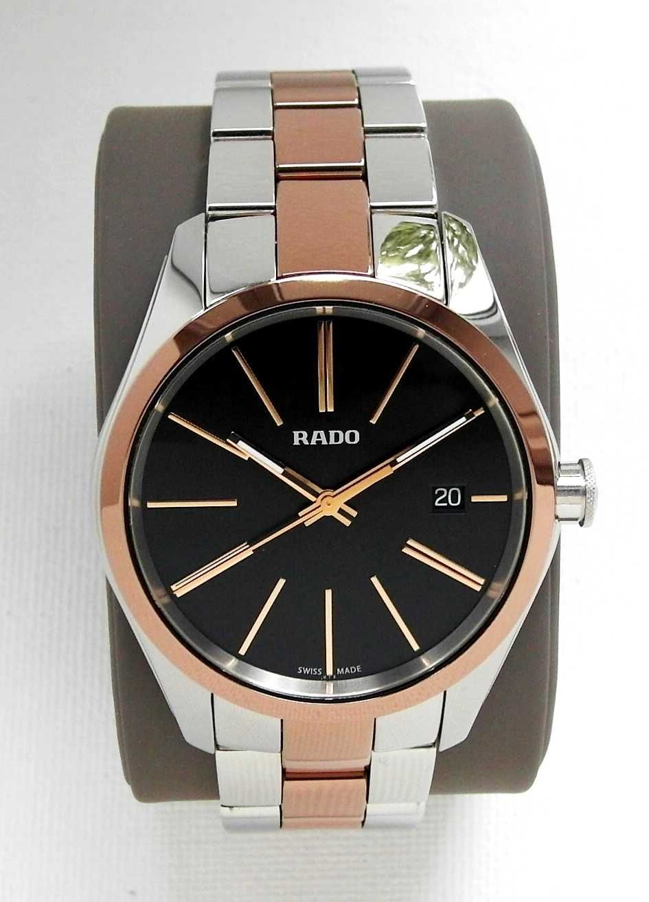 RADO HYPERCHROME,złota ceramika stal komplet idealny