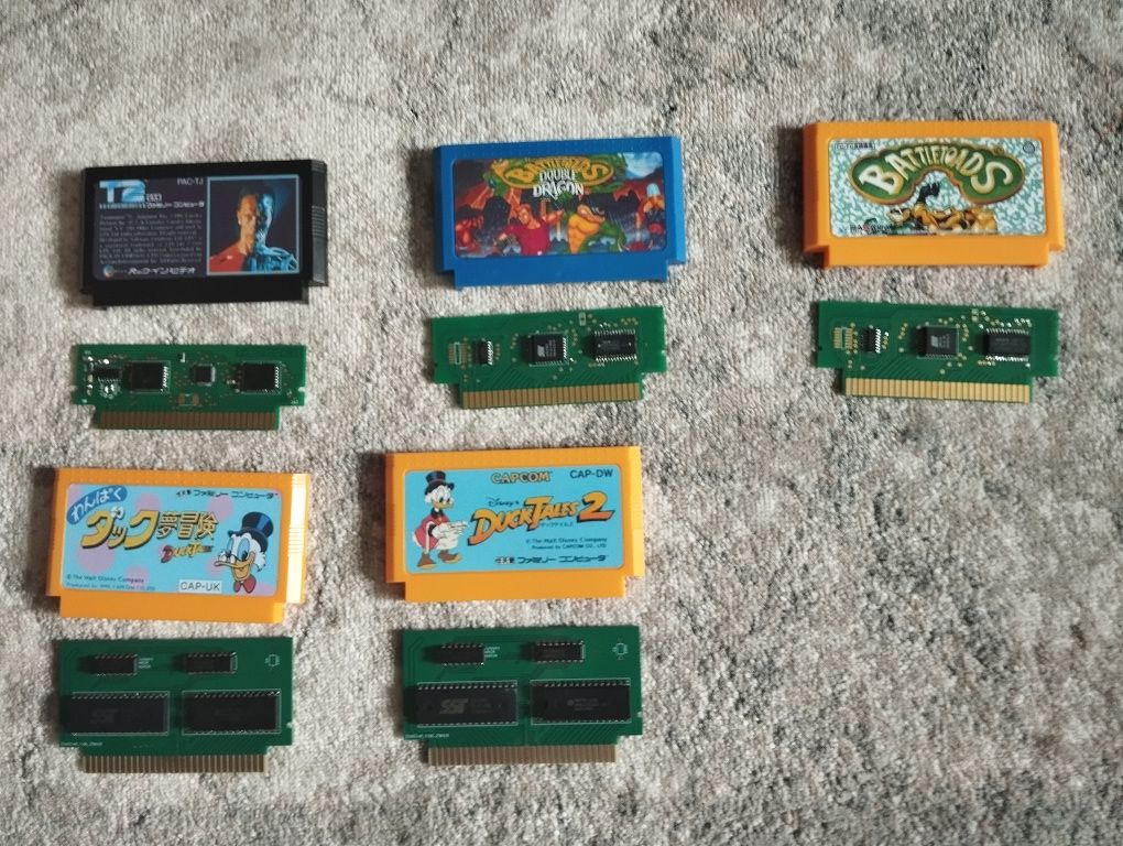 Ігри для famicom (лот)
