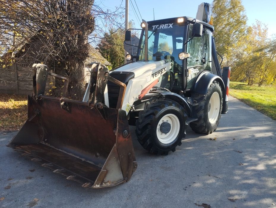 Koparko ładowarka Terex 860 Stan Igła Polski Salon Nowe Opony!!!
