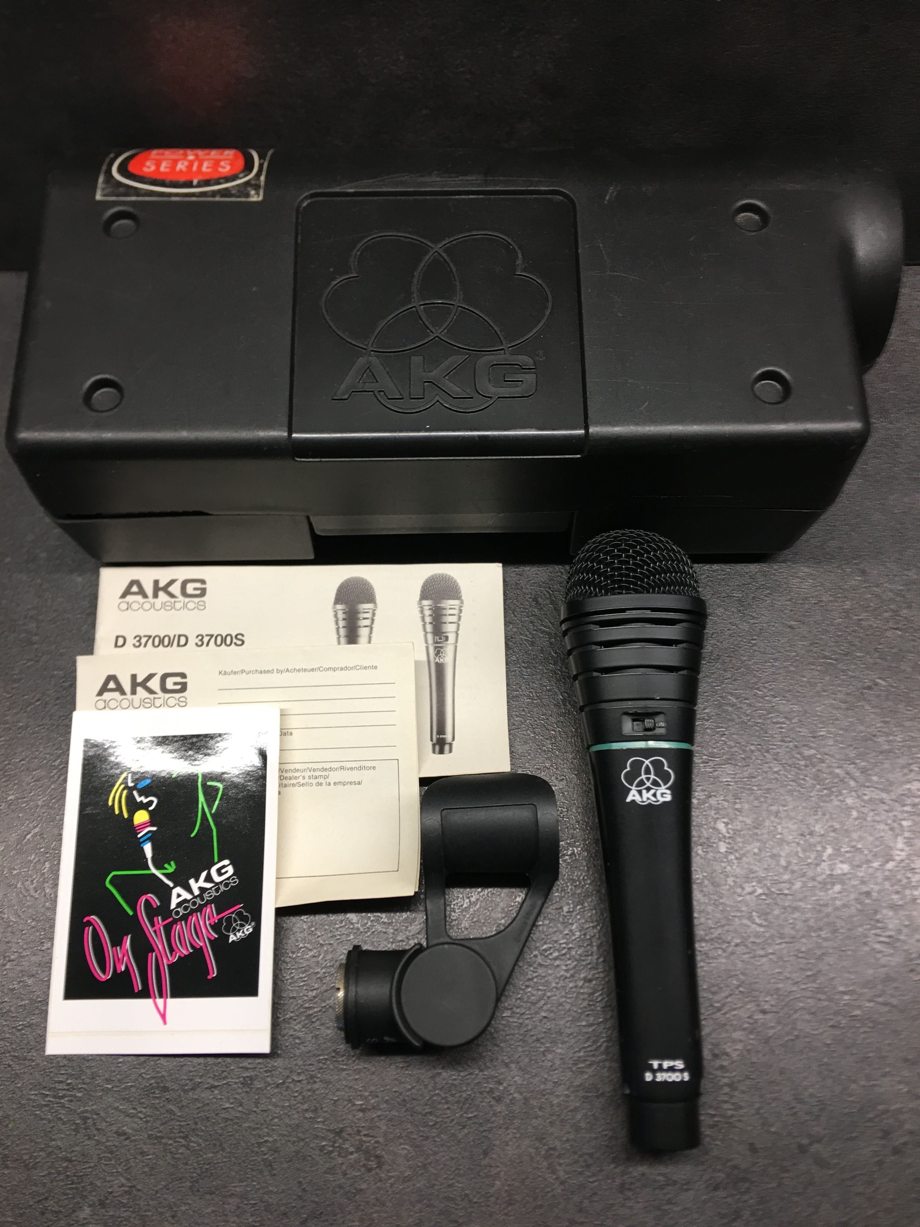 2 x Mikrofon dynamiczny AKG D3700 Made in Austria Polecam!
