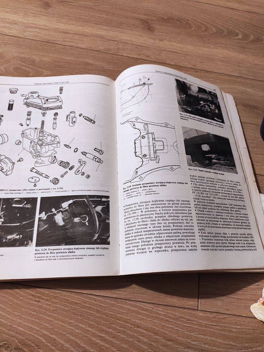Książka Naprawa  samochodów Fiat 126p