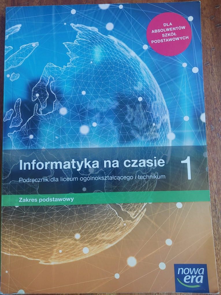 Informatyka na czasie 1 podręcznik