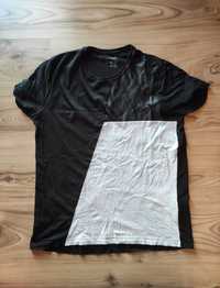 Podkoszulek t-shirt męski M czarny