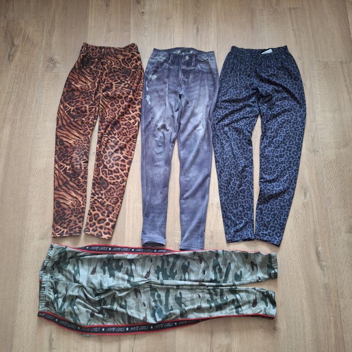 Ocieplane leginsy ocieplane spodnie legginsy getry