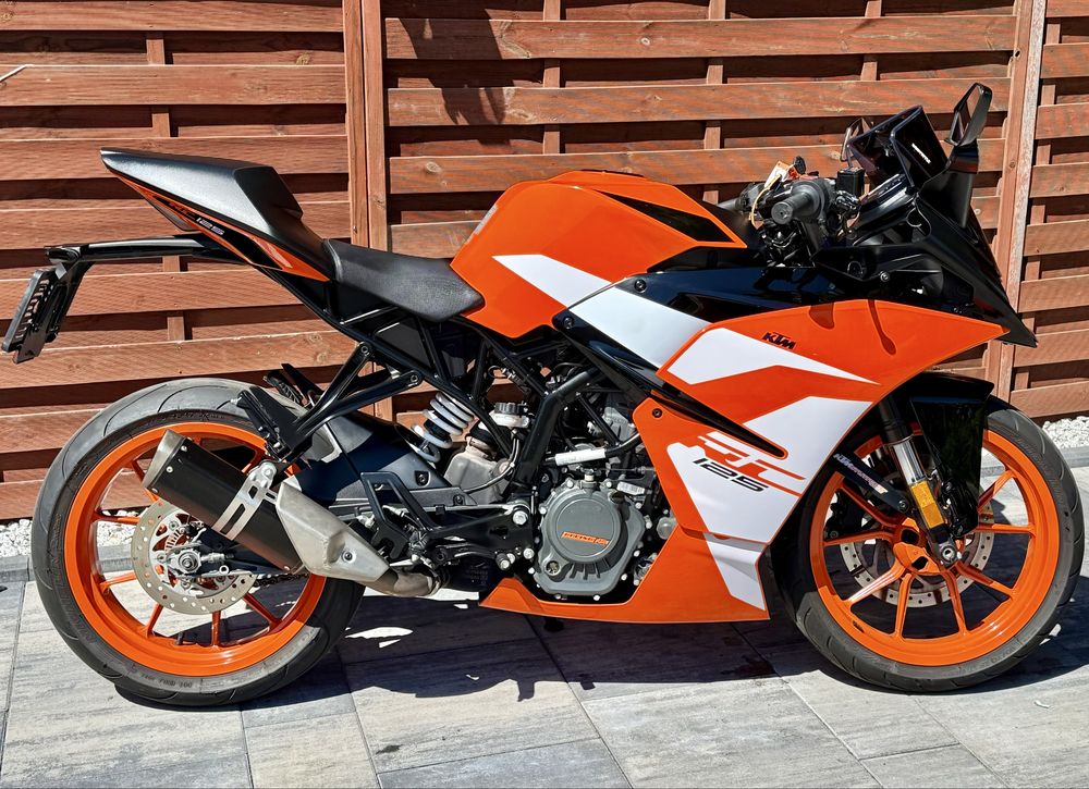 KTM RC 125. Pierwsza rejestracja 2020 rok! Przebieg 26 tysiecy.