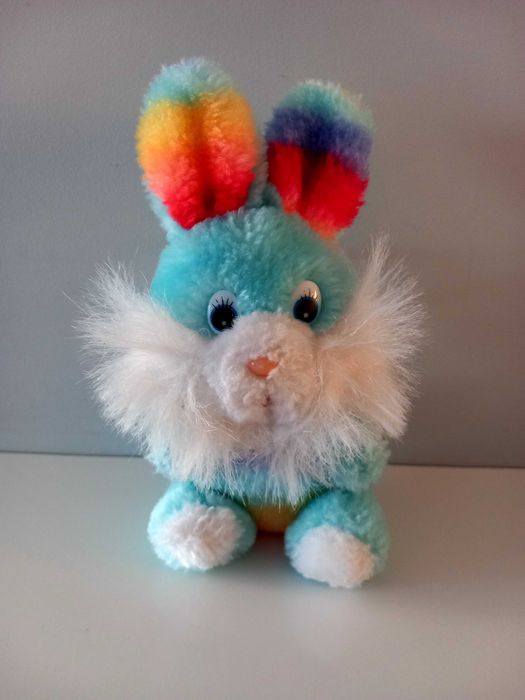 Maskotka pluszak retro króliczek vintage królik lata 90-te