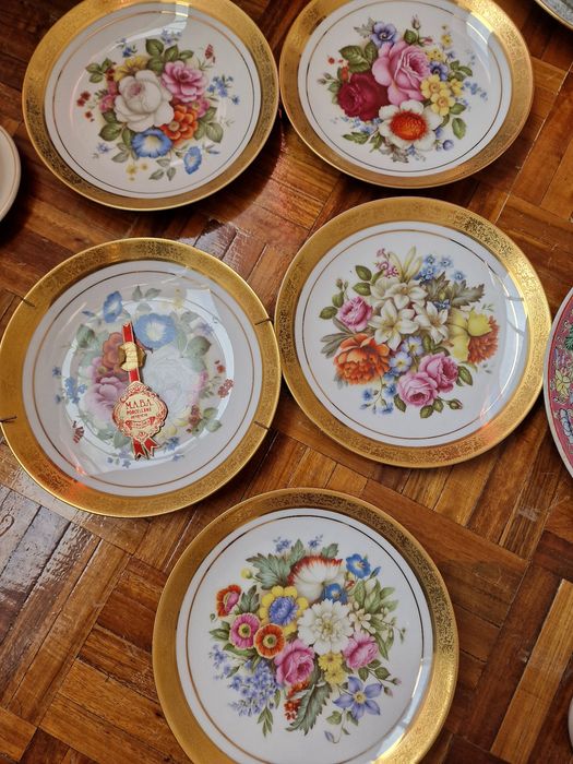 Pratos porcelana francesa Limoges