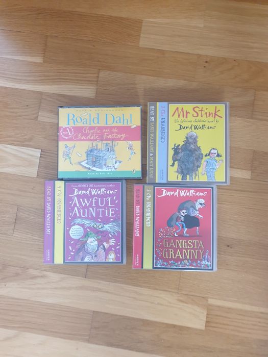 Zestaw audiobooków ANG z książek dla dzieci