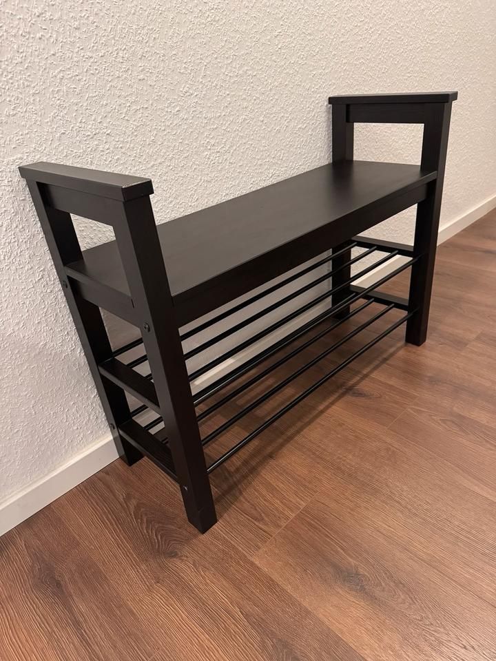 Sapateira / Banco Hemnes IKEA em madeira
