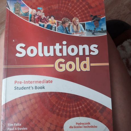 Solutions Gold Pre-Intermediate podręcznik do angielskiego