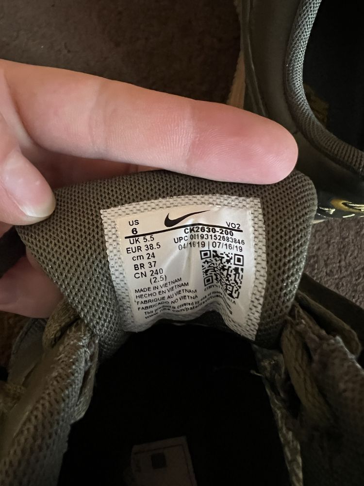 Buty Nike Air Force Gore-Tex x Nike Air Force 1 Olive AF1 low