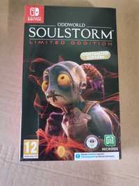 Gra oddworld soulstorm switch NOWA + STEELBOOK (kartridż)