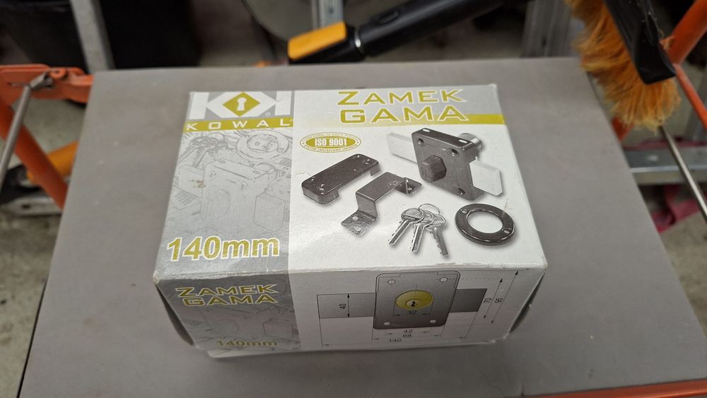 Zamek Gama 140mm z mechanizmem bębenkowym