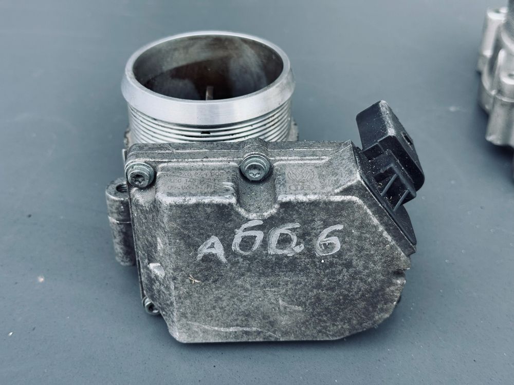Дросільна заслонка Ауді А6 С6 дросельная 2.0 2.7 2.8 3.0 3.2 Audi A6