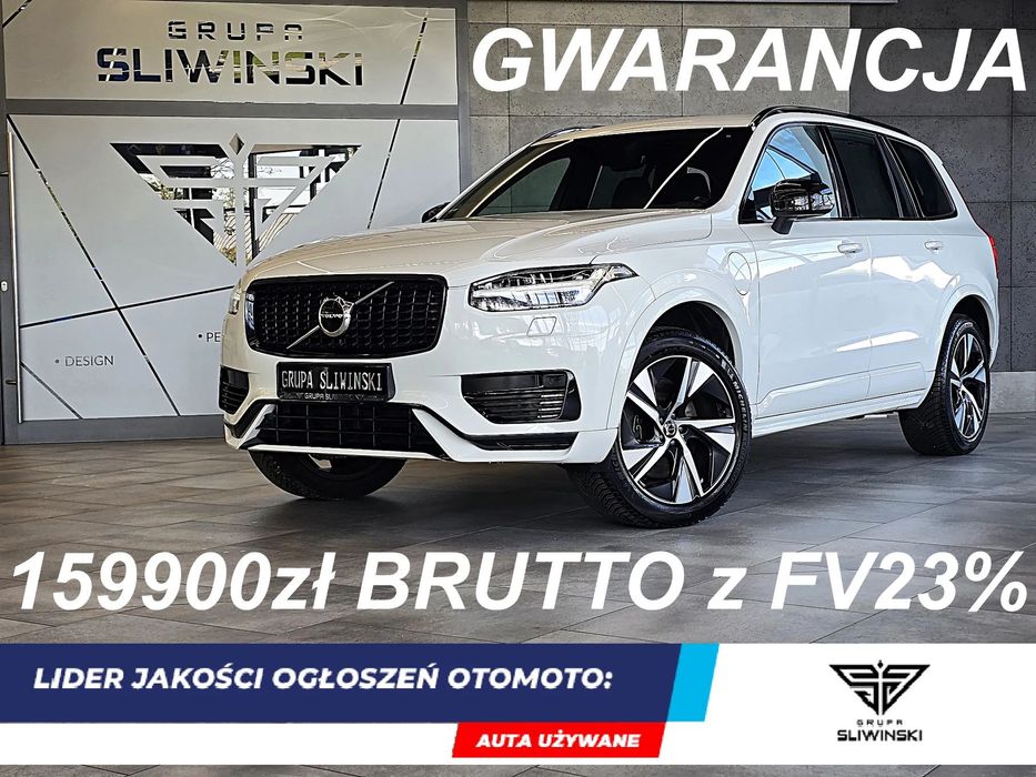 Volvo XC 90 T8 310PS AWD 7-Osobowe R-Design Matrix Virtual Pamięć Kamera  FV23%
