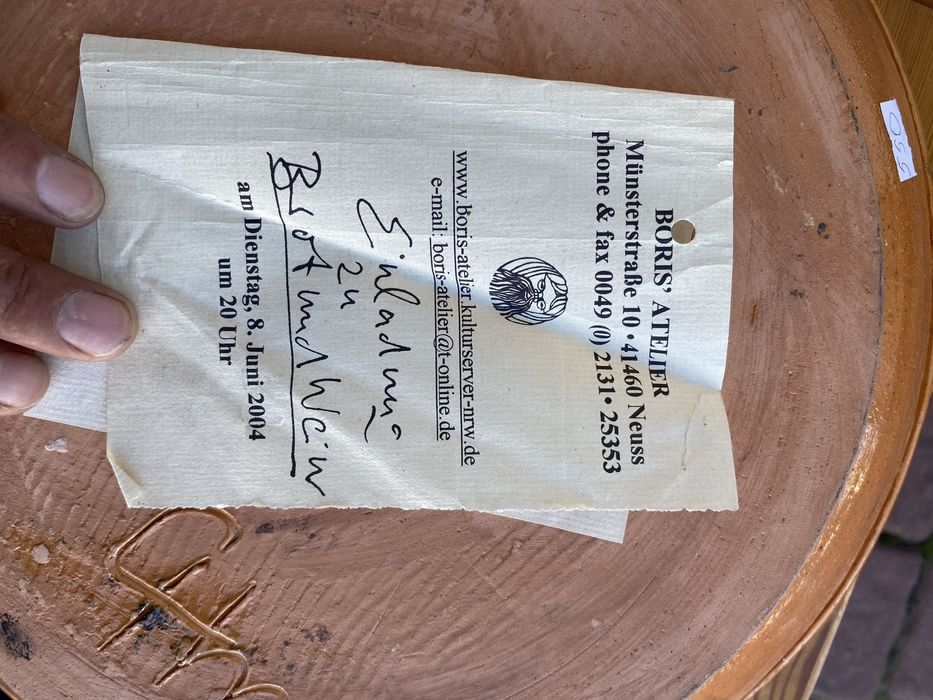 002 Talerz ceramiczny niemcy 36cm do powieszenia