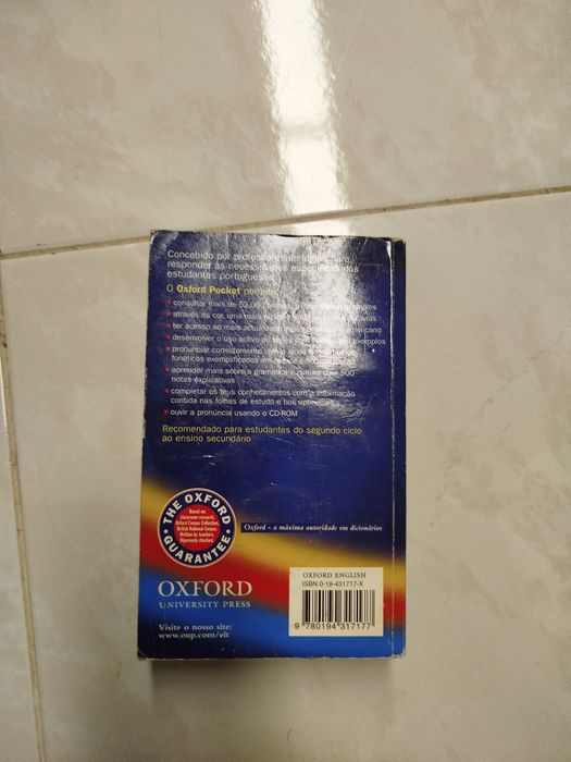 Dicionário português/inglês