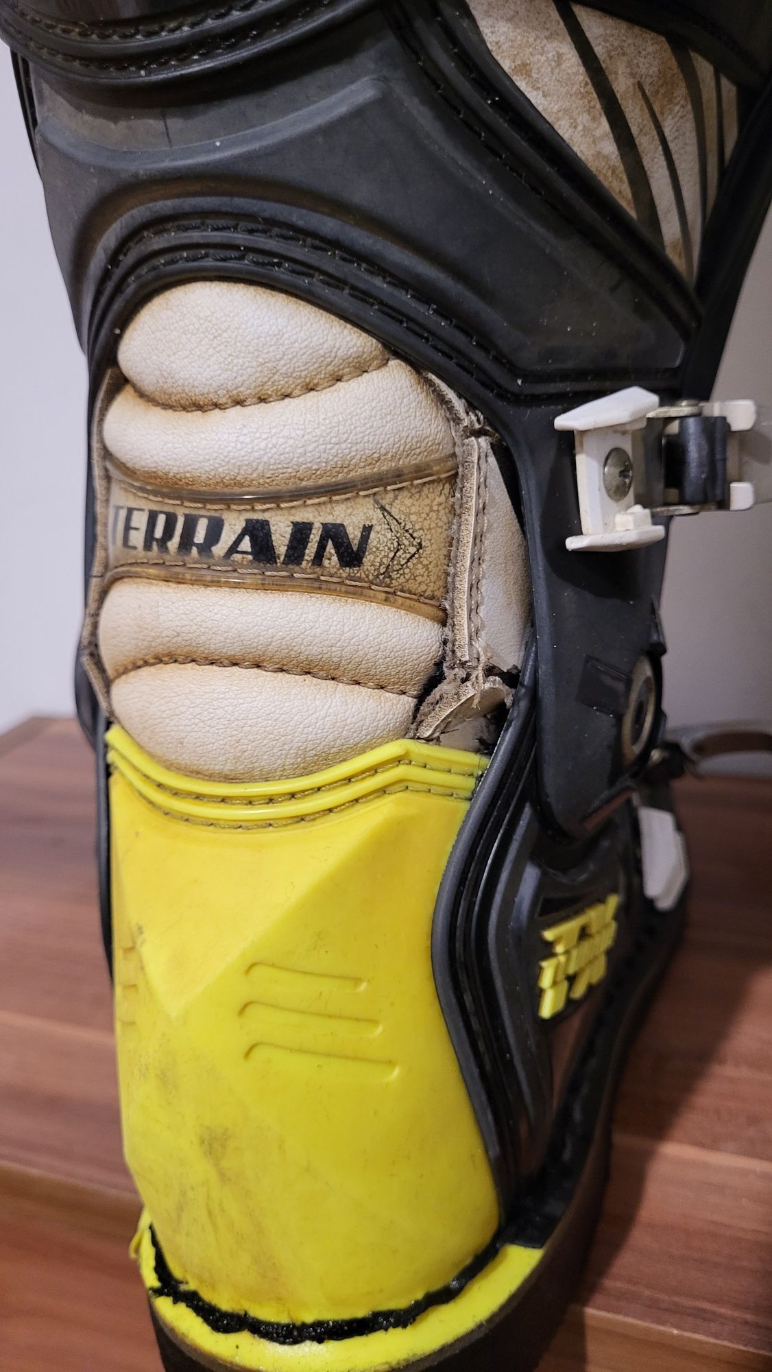 Buty FORMA TERRAIN TX Czarno zielone Białe 44 cross quad zawias