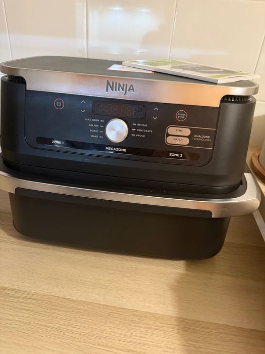 Fritadeira sem Óleo NINJA Af500Eu Preto 2470 W 10.4 L