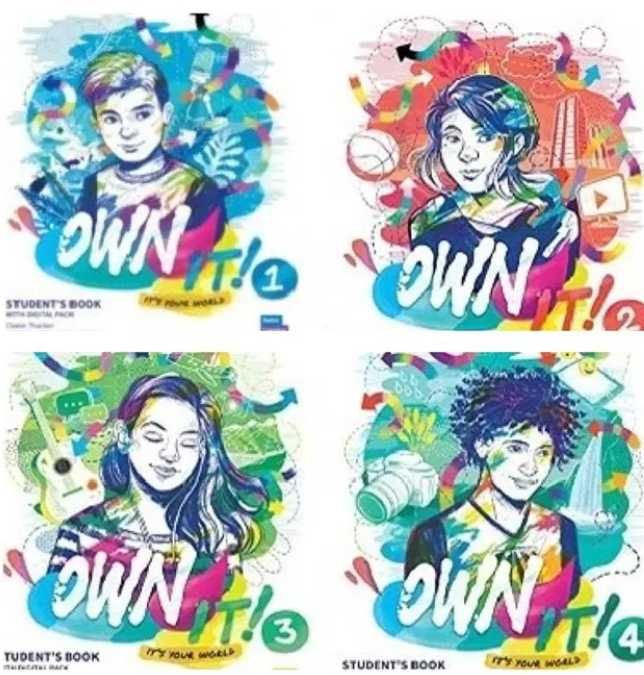 Підручник Own it 1,2,3,4