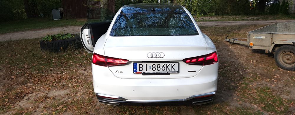 Audi A5 45TFSI S-Line Quattro Sportback Coupe Panorama Lasery Asystent