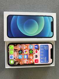 Iphone 12 azul com caixa