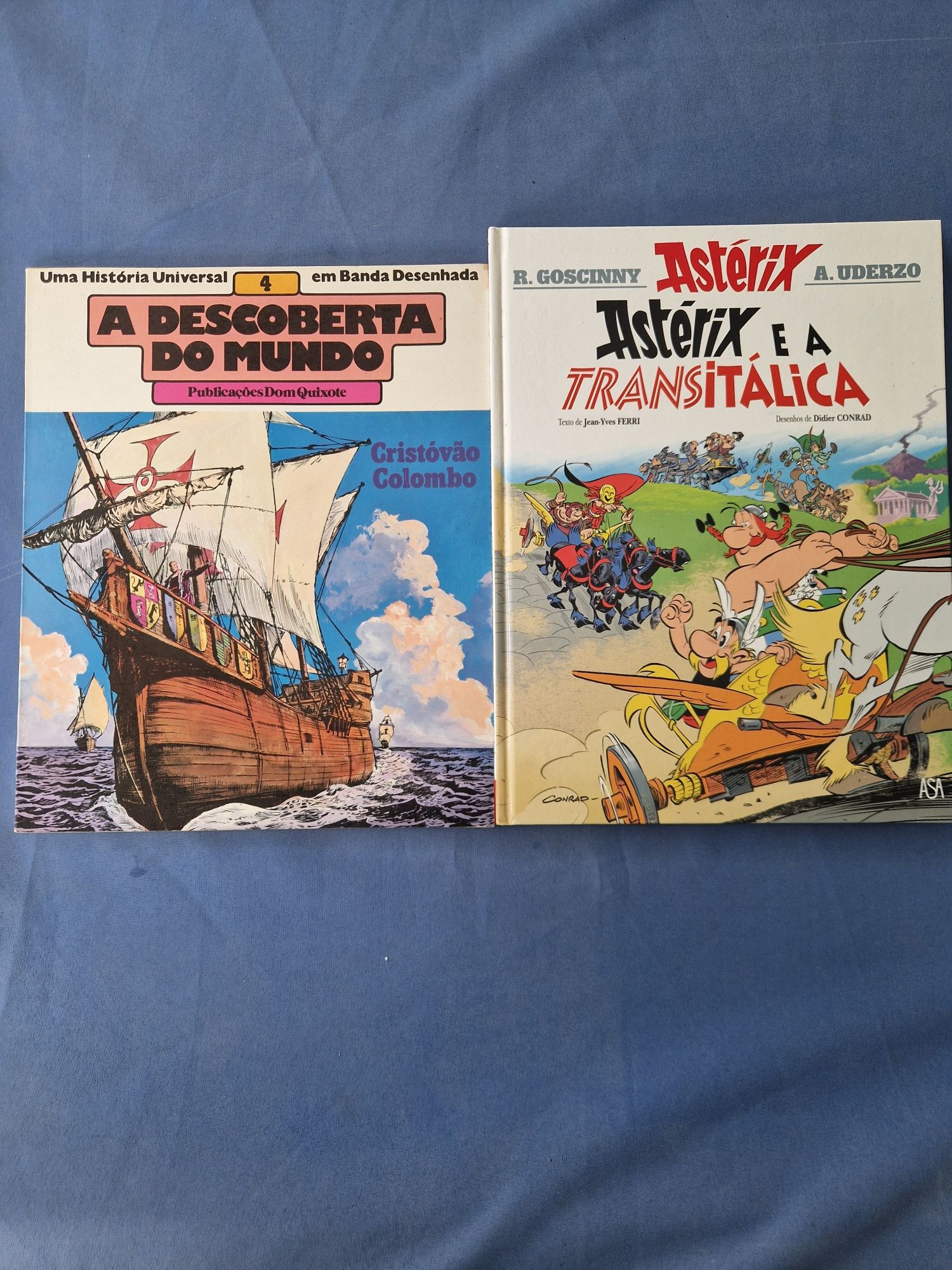 Livro banda desenhada Asterix/obelix