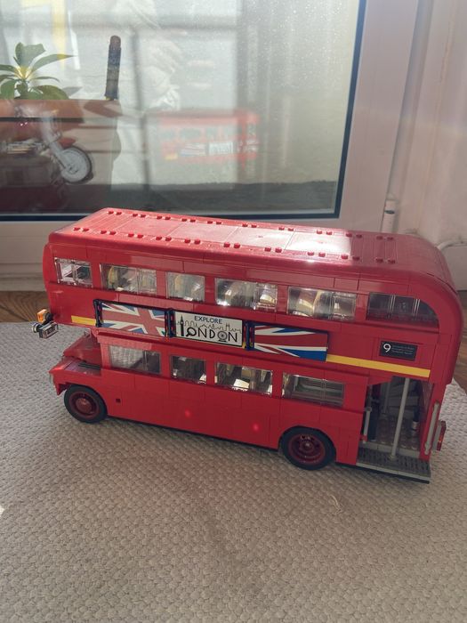 Lego usados - Van VW - Harley Davidson - London Bus