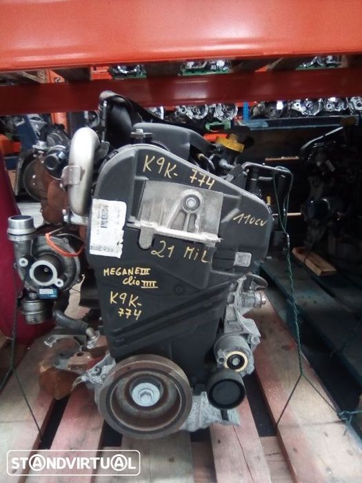 Motor Renault Megane III K9K 774