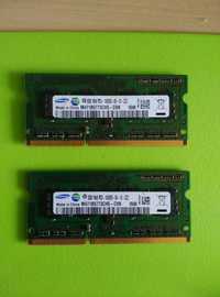 RAM DDR3 Samsung 4GB (2x2GB) 1333Mhz 1,5V SO-DIMM laptop