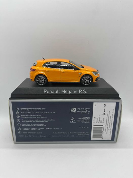 NOREV Renault Megane RS 2017 orange 517726  1:43 1/43