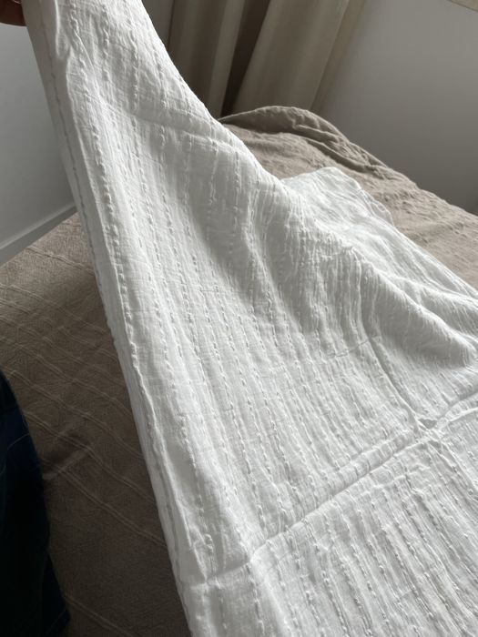 Naturalne Bawełniane firanki - 2 sztuki