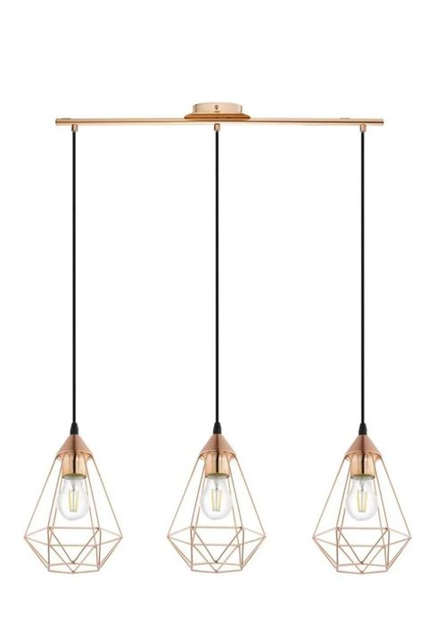 Potrójna lampa nad wyspe kuchenną