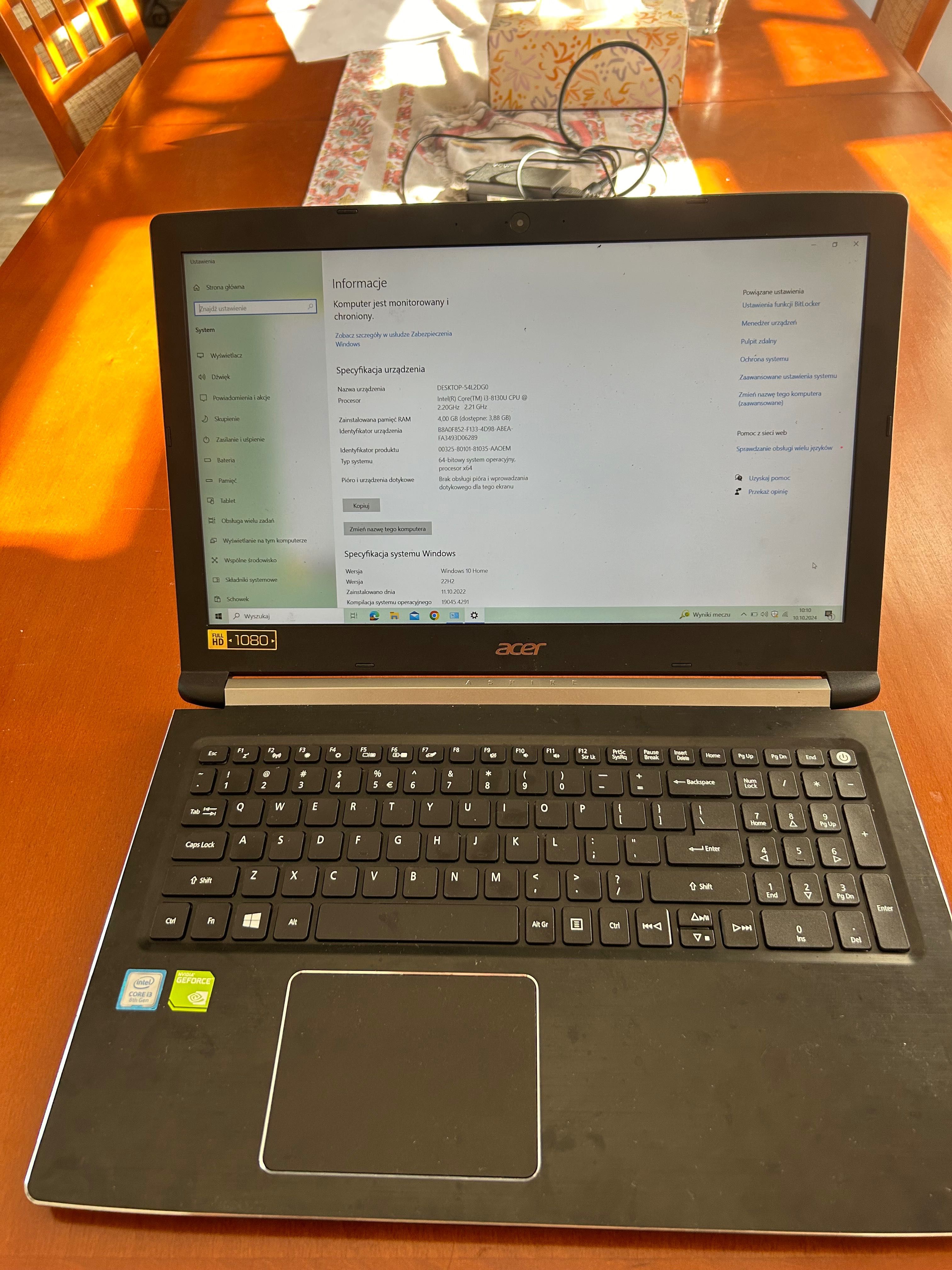 Laptop ACER Aspire A515-51