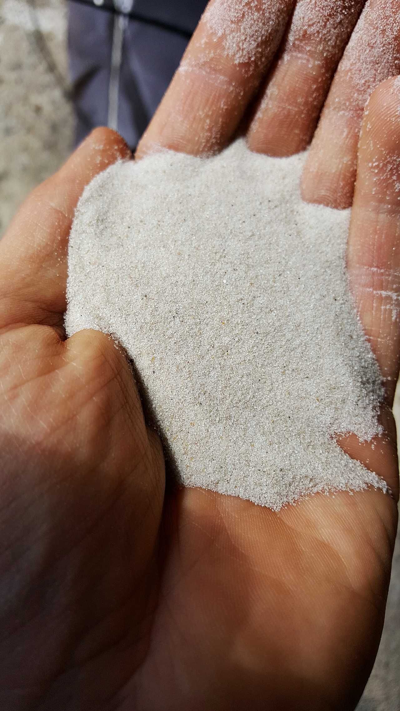 Biały piasek kwarcowy do akwarium 0,1-0,5 mm 25kg