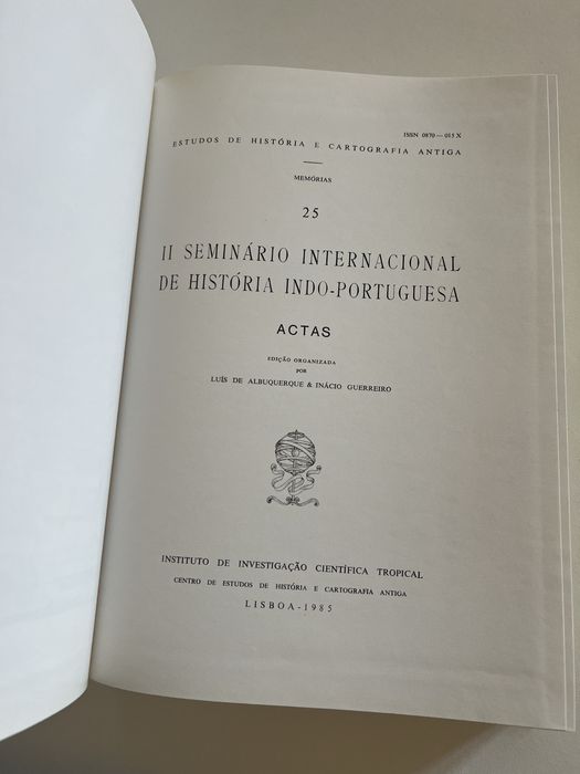 Il Seminário Internacional de História Indo-Portuguesa