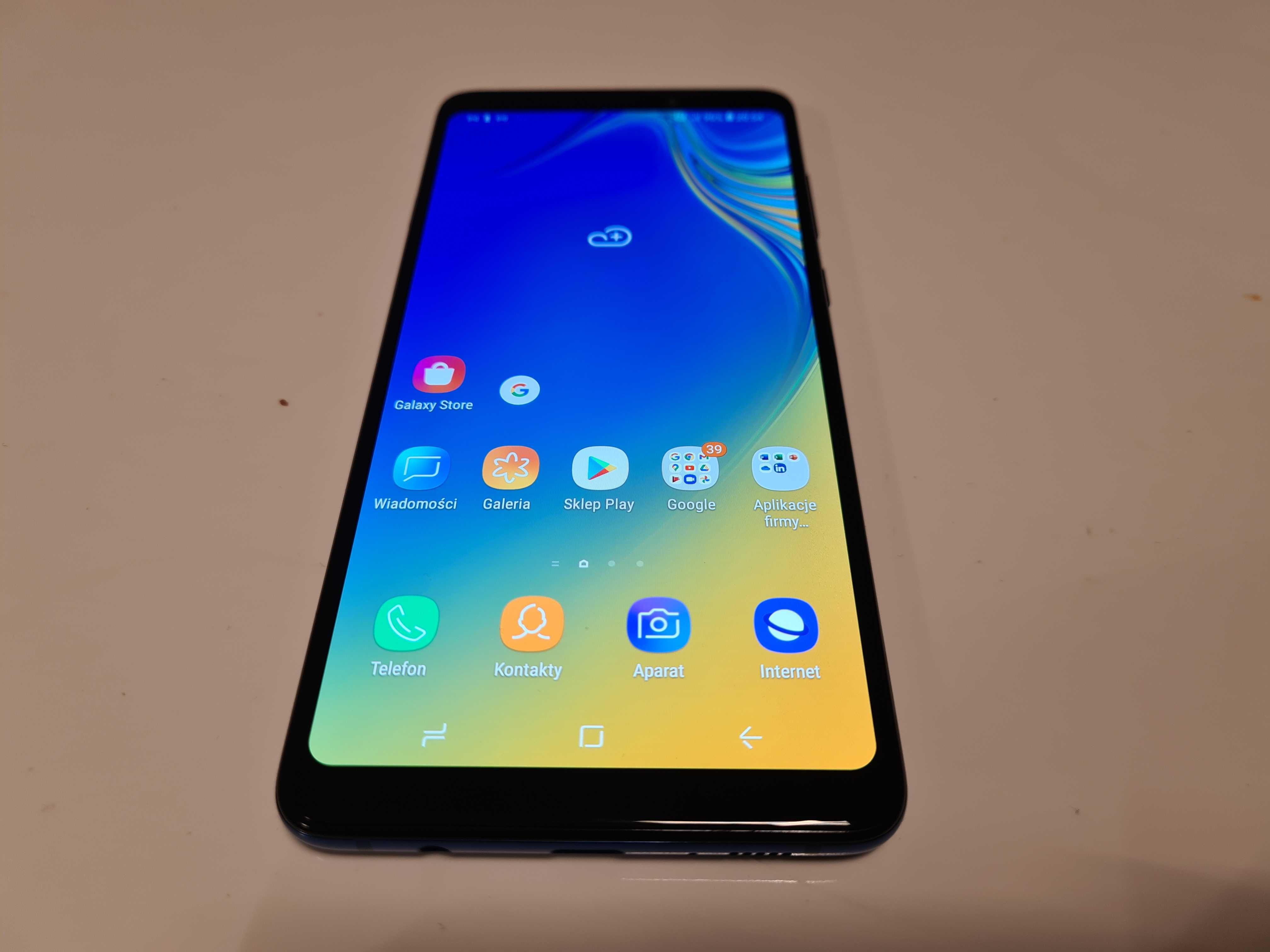 Samsung Galaxy A9 2018 Dual SIM/ Niebieski/Idealny