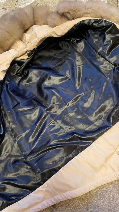 Парка з натуральним хутром