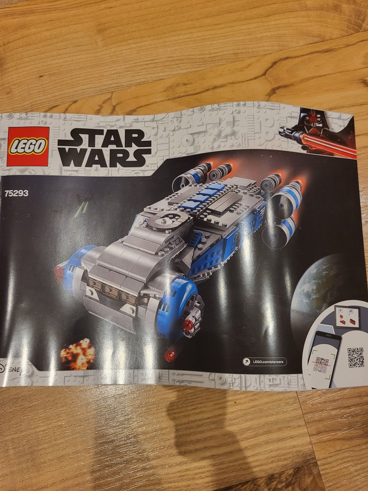 Lego star wars 75293 Pojazd trasportowy I-TS Ruchu Oporu (bez figurek)