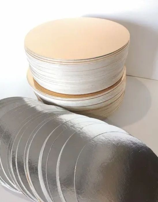 Підкладка для торта золото/срібло