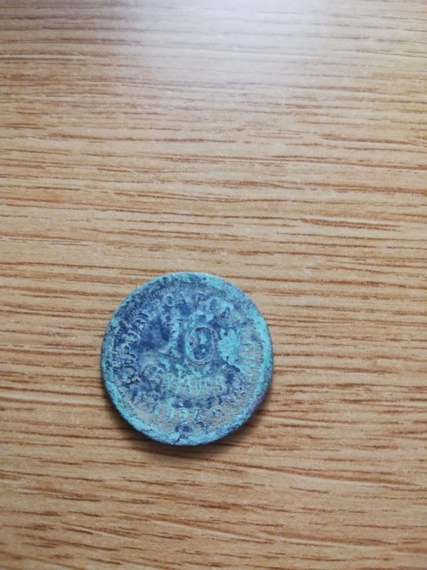 Moeda 10 centavos 1924